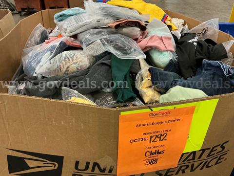 Apparel "Clothes" (OCT26-1292)