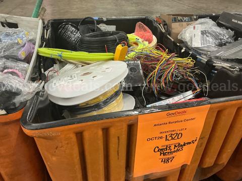 Salvaged: "Modems, Remotes, Cords and Accessories" (OCT26-1320)