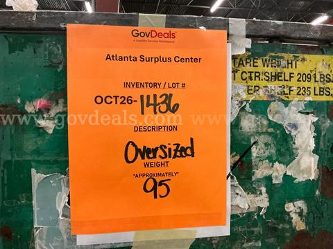 General Merchandise: "Large Items" (OCT26-1436)