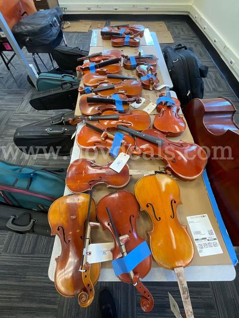 LOT #1 Small Orchestral String Instruments