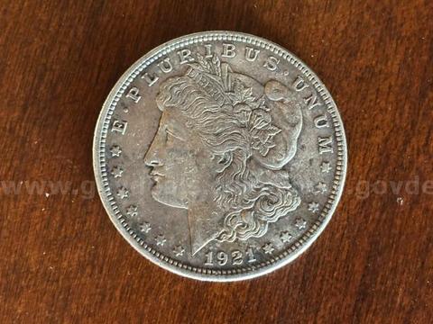 1921 Morgan Silver Dollar – No Mint Mark – Circulated