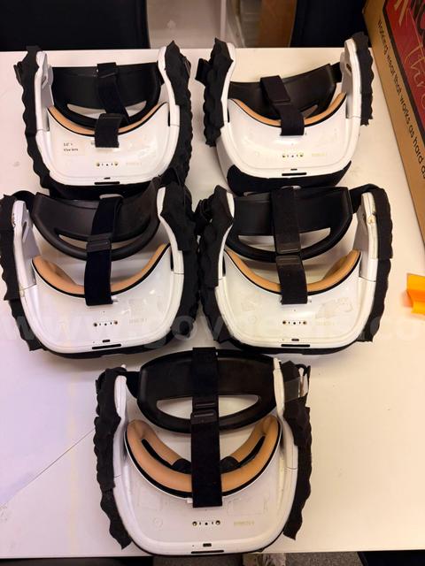 Lot of 5x Vive HTC Headsets