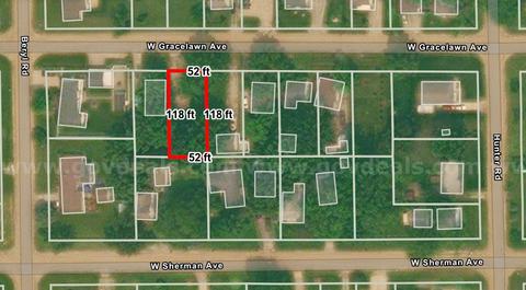 Residential City Lot in Flint, MI (5.2 Miles from University of Michigan)