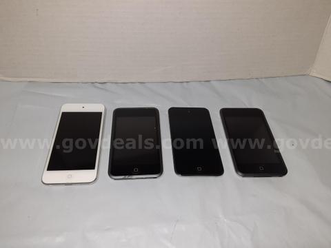 Lot of 4 - Apple iPod Touch Compact Portable Media Player
