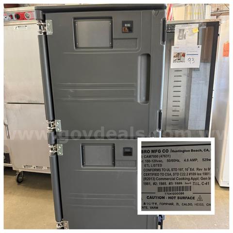 Cambro Heated Food Transport Cabinet