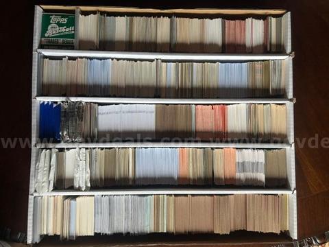 Sports Trading Card Collection – 4,830+ Cards (Baseball & Football) | 1980s–Modern Era | HOF, Sealed Packs & SHIPPING!