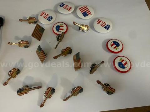 Assorted Lot of USA Pins