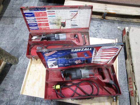 2 Milwaukee Sawzalls (H)