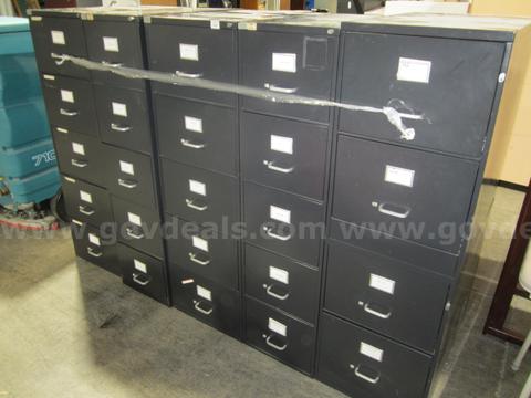 (6) FILE CABINETS  LOT 503