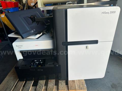 Illumina HiSeq 2000 DNA Sequencer Genome Sequencing System