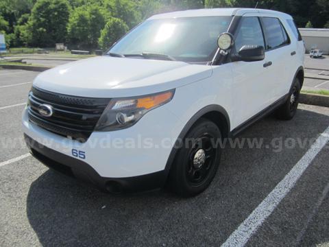 2013 Ford Explorer Police Interceptor  LOT 537