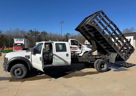 2010 Ford F550 Stake Body Dump Truck