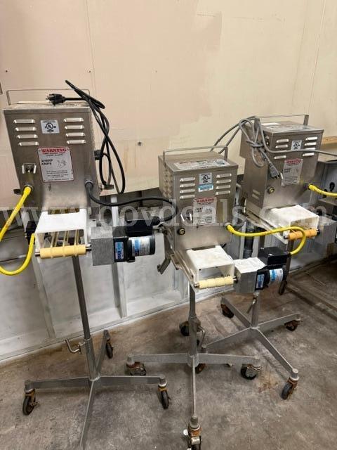 Lot of (3) Hollymatic 120 Molding Bulker