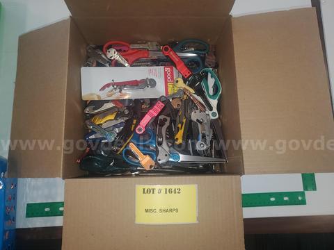 15 lbs. of various styles of sharps