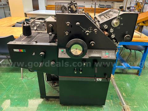 AB Dick Printing Press