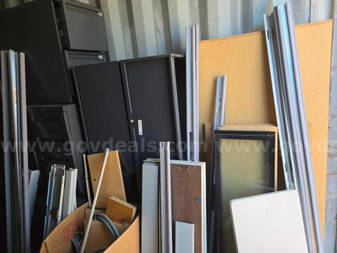 Lot of assorted Cubicle Partition items