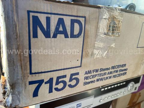NAD 7155 AM/FM Stereo Receiver VINTAGE / NEVER PULL OUT FROM BOX *WILL SHIP*