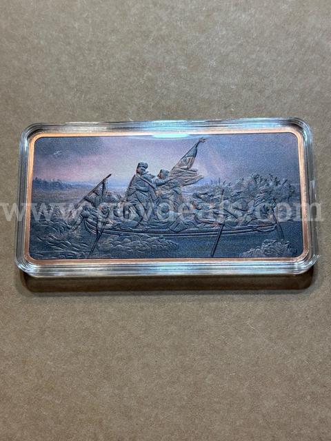 10oz. Copper George Washington