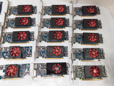 Lot of 19 - AMD Radeon HD 8490 & HD 7570 1GB DDR3 Video Graphics Card