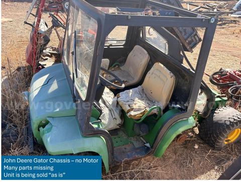 John Deere Gator Chassis - no Motor