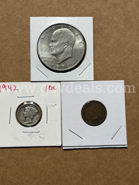 1972-1942-1906 coins