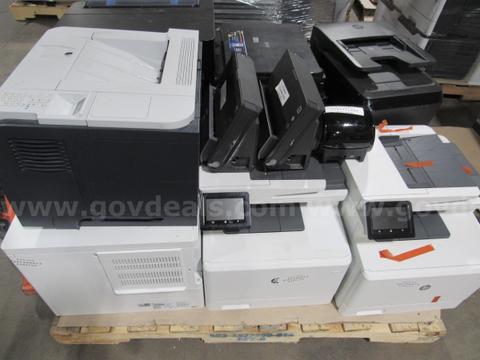 Pallet of Printers & Scanners