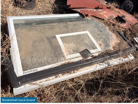 Basketball back board