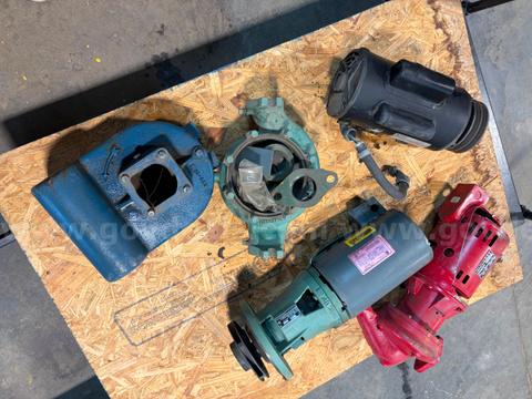 motors and water pump