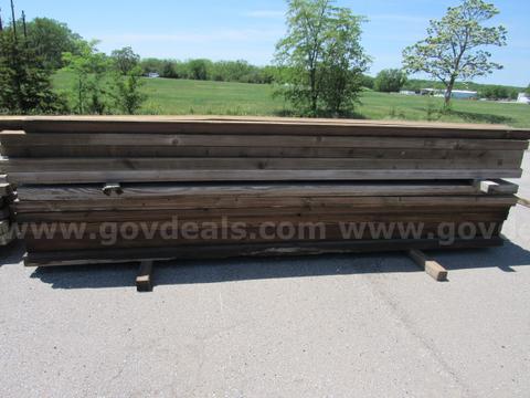 Multiple Wood Posts