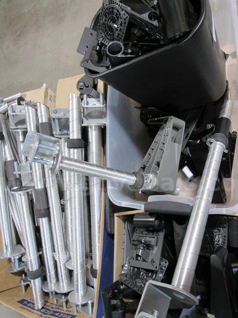 Pallet of Monitor Parts