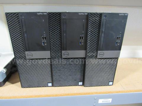 3 Dell OptiPlex CPUs