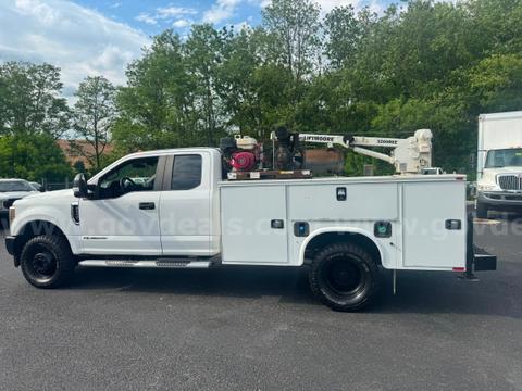 2019 FORD F350 SUPERCAB, 4X4, 6.7L DIESEL MECHANICS SERVICE BODY TRUCK