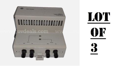 Lot of 3 - Allen-Bradley 1786-RPFRL ControlNet Fiber Module 1786-RPFM/A