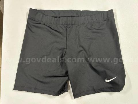 Lot of 11, WMNS Nike Dri-Fit Half tight shorts, Black in color, Size: XL