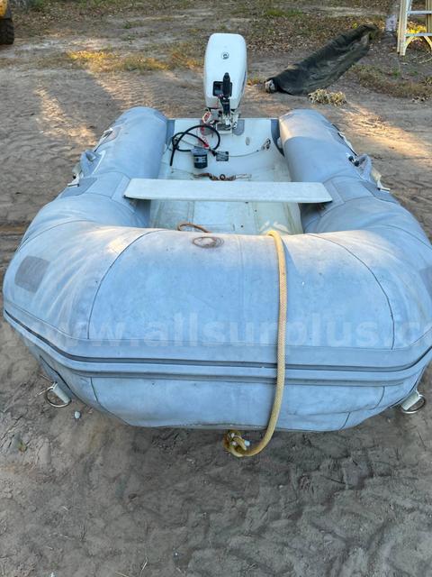 Avon 9' inflatable with a 2006 Johnson 15hp BRP