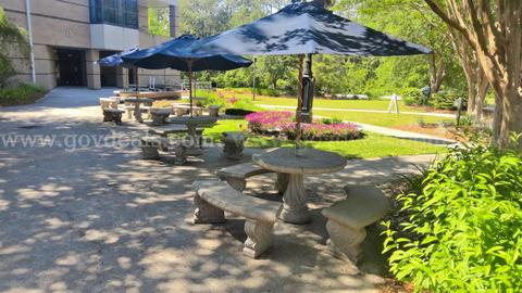 Concrete Patio Tables and Benches - Heavy-Duty Outdoor Furniture