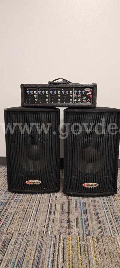 Harbinger 4-channel 120 Watt PA System