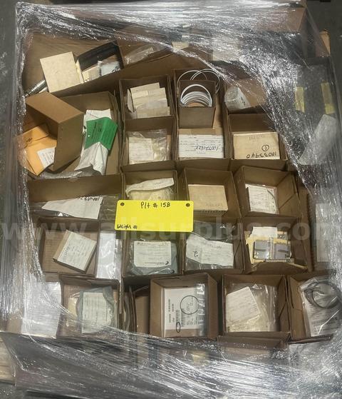 Pump Parts, Gauges, Seals, Rings, Bearings, Plugs, Manifolds, Transmitters, Qty 8 Pallets