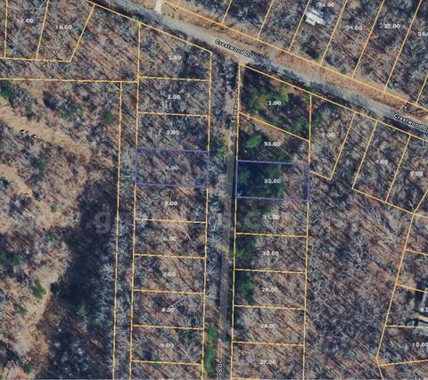 2 vacant lots in Saulsbury, TN across the street from Hickory Lake!