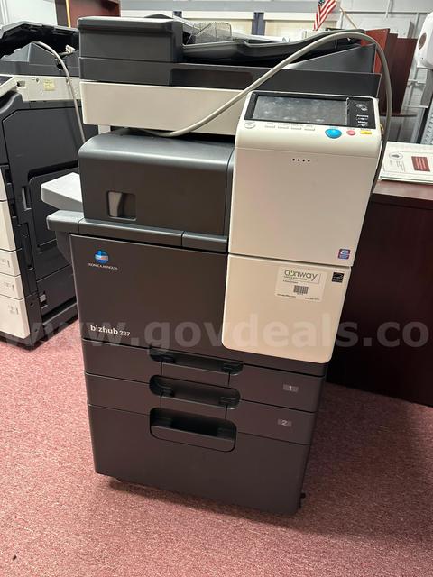 Konica Bizhub 227 Copier/Printer/Scanner