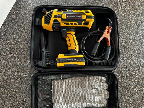 FREE SHIPPING - New Handheld Welding Machine – 110V IGBT Inverter ARC Welder (20–120 Amp)