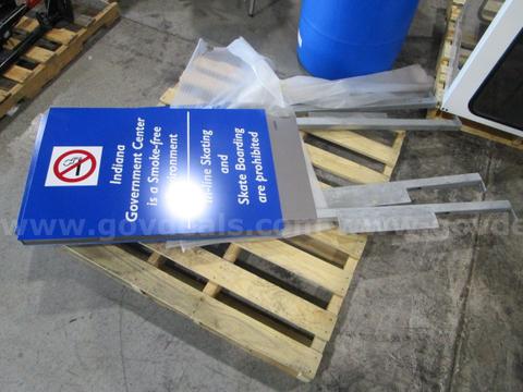 2 Blue Signs (C)