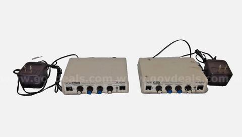 Lot of 2 - JK Audio Inline Patch Analog Telephone Audio Interface