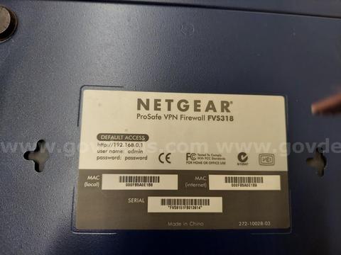 Mess 'O NetGear network equipment.