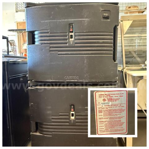 Cambro Heated Food Transport Cabinet  (Black)