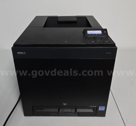 Commercial Dell 2150cn Color Laser Printer