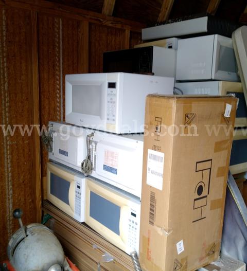 Approximately 37 Microwaves (various brands/models that range from 1993-2010)