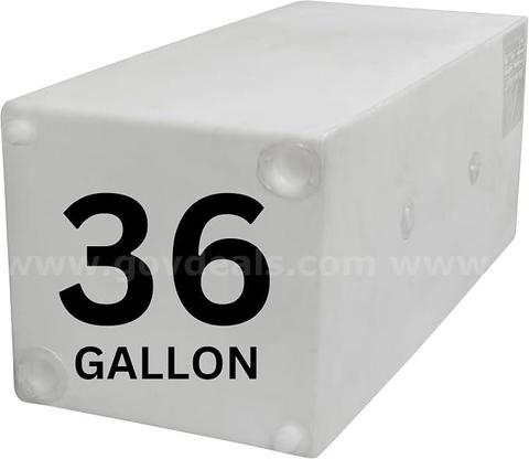 36 Gallon RV Fresh Water Tank, Potable Water Storage Tank for Drinking, Cooking, Cleaning, Showering, WILL SHIP