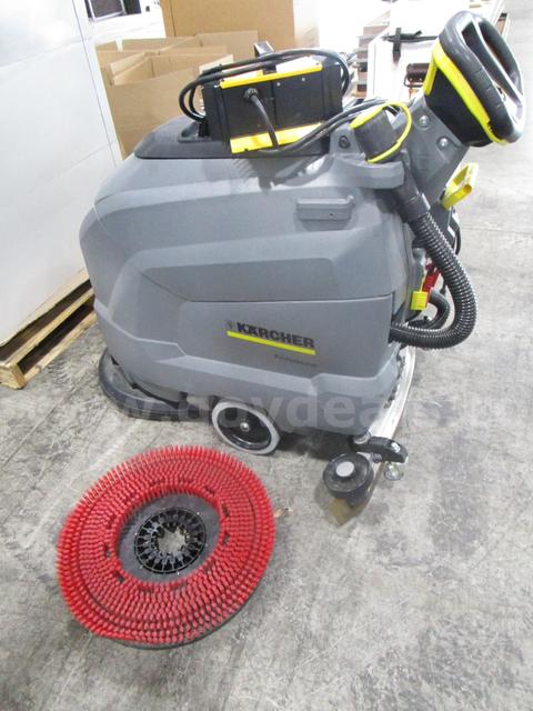 Karcher Floor Scrubber (I) - government surplus lot currently bid at $1 in Indianapolis, IN