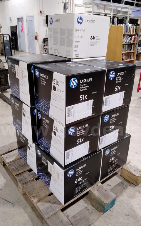 Lot of (13) HP toners New old stock. All expired.